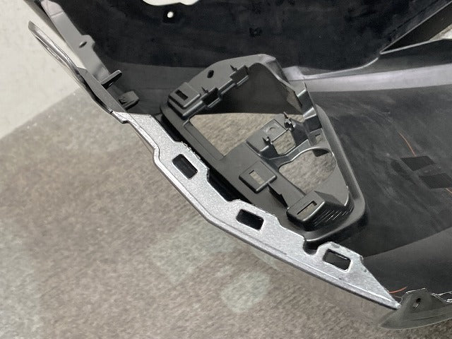 キックス/KICKS P15 純正 フロント バンパー ダークメタルグレーメタリック KAD 日産(147978)