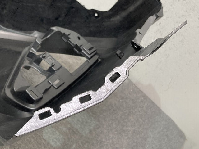 キックス/KICKS P15 純正 フロント バンパー ダークメタルグレーメタリック KAD 日産(147978)