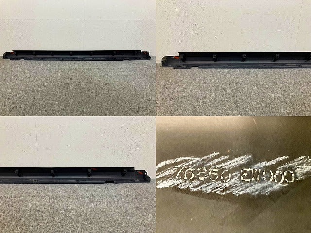 ブルーバードシルフィ G11/NG11/KG11 純正 右 サイドステップ サイドスカート ロッカーパネルモール 76850 EW000 素地 日産(147985)