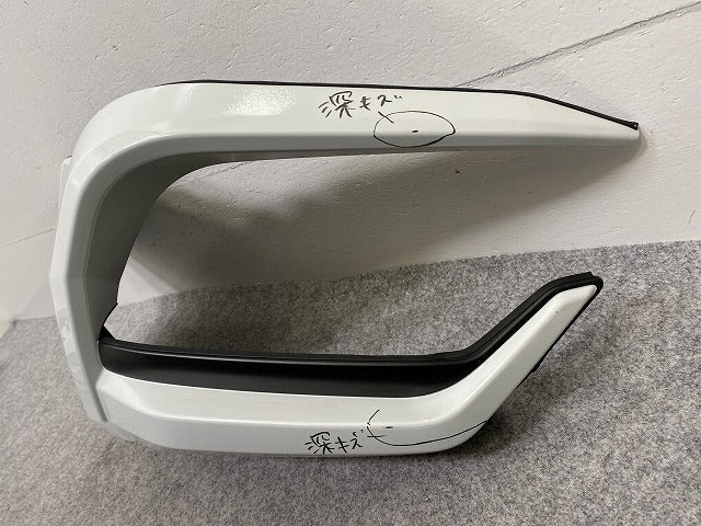 カローラ クロス ZSG10/MXGA10/ZVG11/ZVG15/13/16 純正 左 リア スパッツ モデリスタ 76088-ZG100/MSD43-16001 プラチナホワイト(147989)