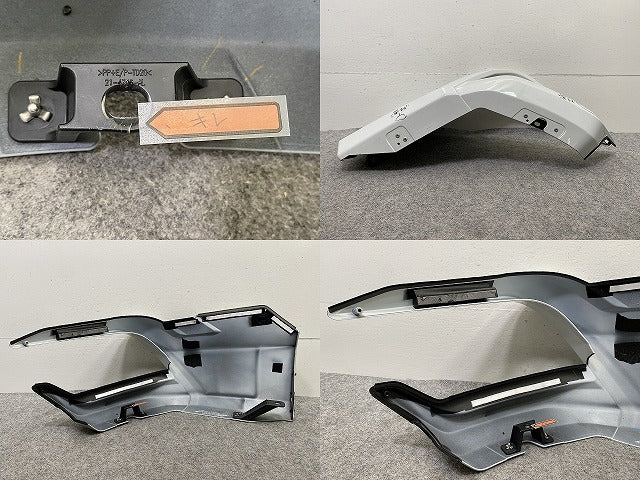 カローラ クロス ZSG10/MXGA10/ZVG11/ZVG15/13/16 純正 左 リア スパッツ モデリスタ 76088-ZG100/MSD43-16001 プラチナホワイト(147989)
