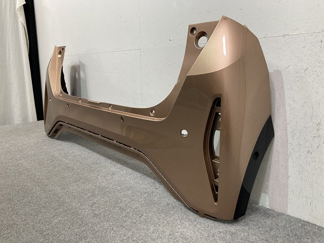 サクラ/SAKURA B6AW 純正 リア バンパー 85022 7PA-0 暁-アカツキ-サンライズカッパー/ブラック 2トーン XJD 日産(147996)