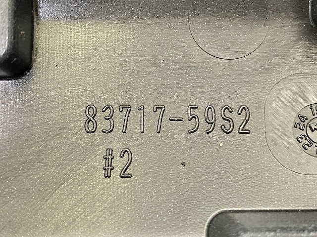 新車取り外し!ハスラー MR92S/MR52S 純正 ドア トリム ガーニッシュ 83717-59S2 ブラック メタリック スズキ(148007)