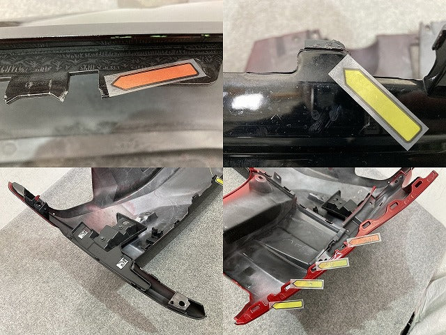 オーラ AURA/ノート NOTE FE13/FSNE13/E13/SNE13 純正 リア バンパー ニスモ NISMO 85022 6XS0H ガーネットレッド NBF 日産(148012)