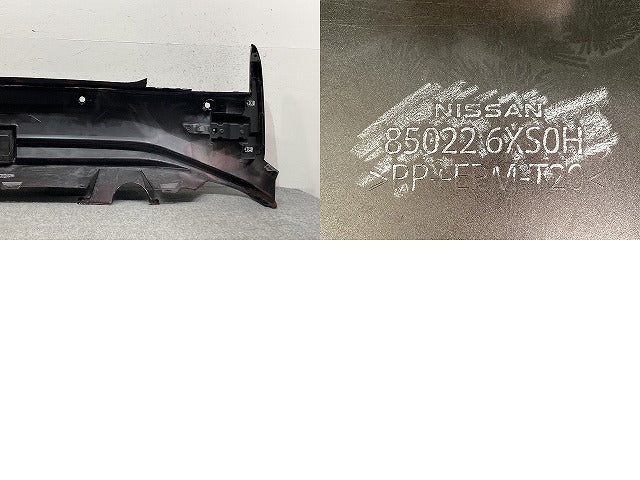 オーラ AURA/ノート NOTE FE13/FSNE13/E13/SNE13 純正 リア バンパー ニスモ NISMO 85022 6XS0H ガーネットレッド NBF 日産(148012)
