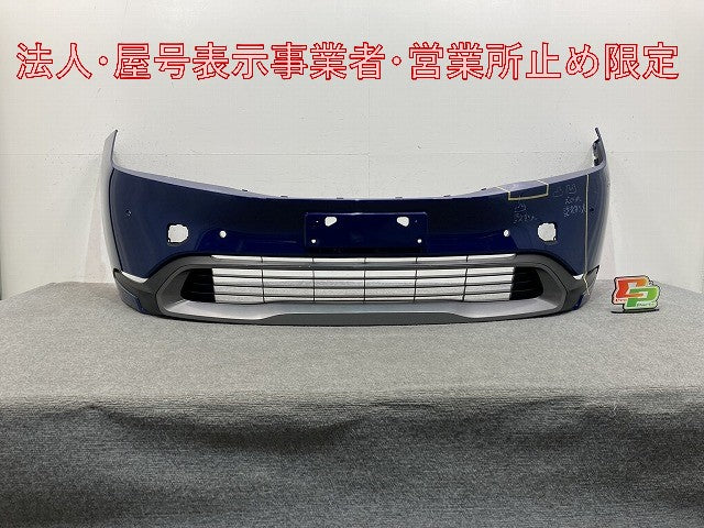 プリウス 60系/ZVW60/ZVW65/MXWH60/MXWH65/MXWH61 純正 フロント バンパー ロアグリル付 52119-47B70/80/90 ダークブルー 8Q4(148018)