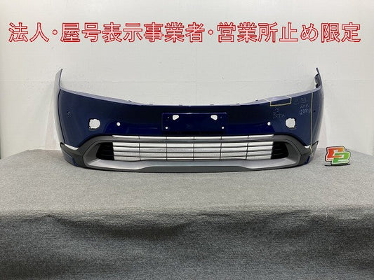 プリウス 60系/ZVW60/ZVW65/MXWH60/MXWH65/MXWH61 純正 フロント バンパー ロアグリル付 52119-47B70/80/90 ダークブルー 8Q4(148018)