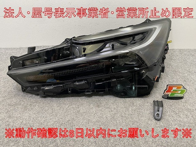 ジャンク!プリウス 60系/ZVW60/ZVW65/MXWH60/MXWH65/MXWH61 純正 左 ヘッドライト LED 刻印X 47-123 81106-47A90 トヨタ(148030)