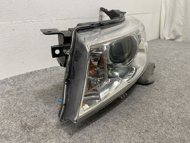 スペーシア カスタム Z/MK42S 純正 左 ヘッドライト/ランプ キセノン HID レベライザー AFS無 バラスト 刻印B KOITO 100-59191(148034)