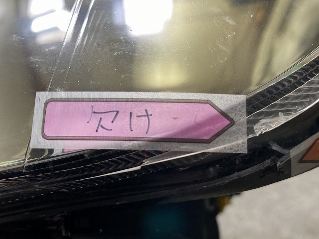 スペーシア カスタム Z/MK42S 純正 左 ヘッドライト/ランプ キセノン HID レベライザー AFS無 バラスト 刻印B KOITO 100-59191(148034)