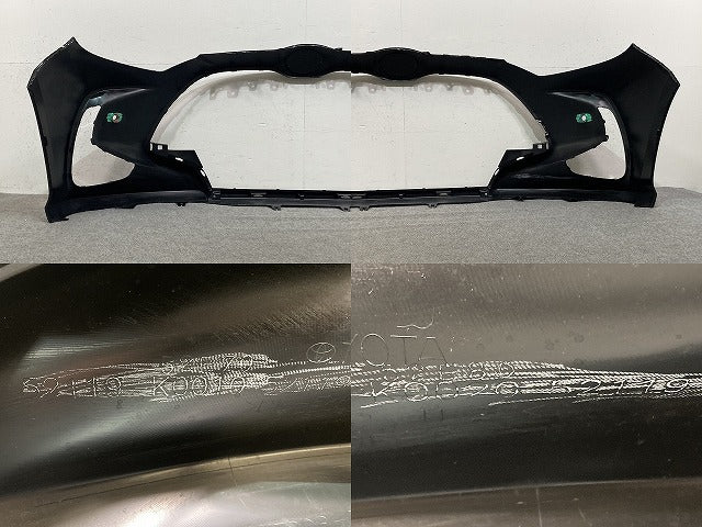 ヤリス KSP210/MXPA10/MXPA15/MXPH10/MXPH15 MXPH14/MXPH17 純正 フロント バンパー 52119-52E70/E80/E90 ブラック 202 トヨタ(148048)