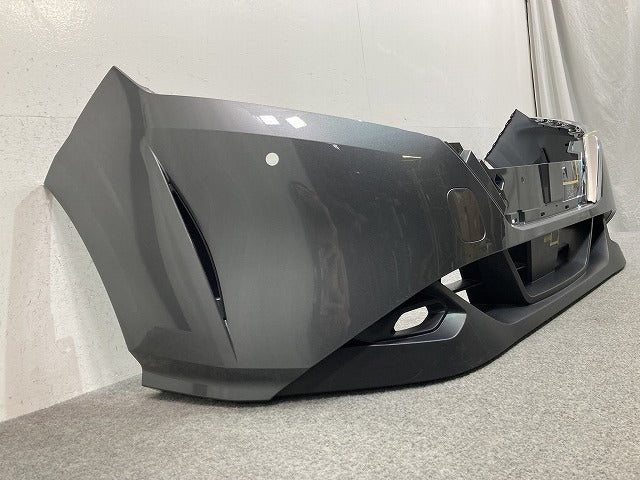 ノート/NOTE E13/SNE13 純正 前期 フロント バンパー ロアグリル付 62022 6XJ0H ダークメタルグレーメタリック KAD 日産(148052)