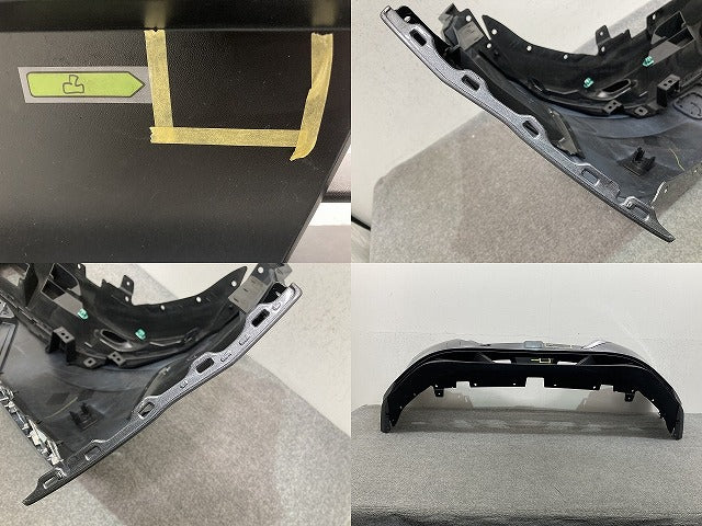 ノート/NOTE E13/SNE13 純正 前期 フロント バンパー ロアグリル付 62022 6XJ0H ダークメタルグレーメタリック KAD 日産(148052)
