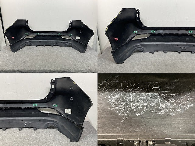 ハリアー 80系/MXUA80/MXUA85 ハイブリッド/AXUH80/AXUH85 PHEV/AXUP85 純正 リア バンパー 52159-48320 ブラック 202 トヨタ(148070)