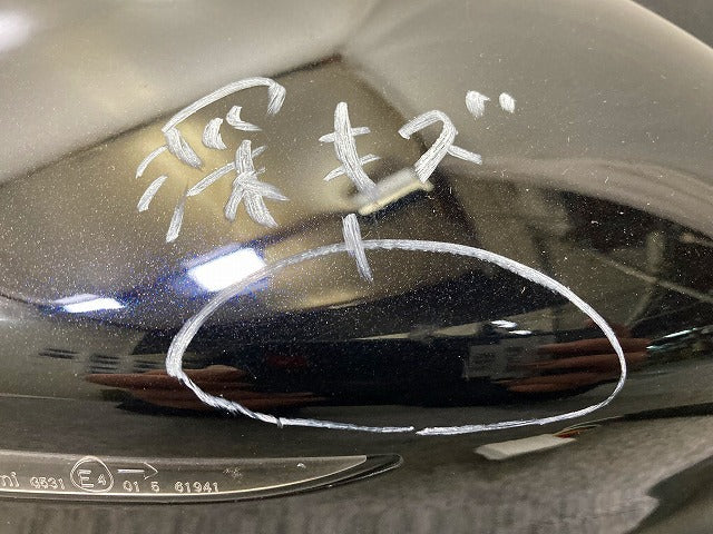 キックス/KICKS P15/RP15/SNP15 純正 右 ドアミラー 12線 ウインカーカメラ付 Murakami G579/G531 ピュアブラック G42 日産(148076)