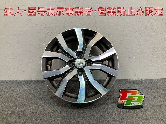 トール カスタム M900S/M910S 純正 ホイール 1本のみ 15x5J/ET40/4穴 4H/PCD100/ハブ径54mm ダイハツ(148084)