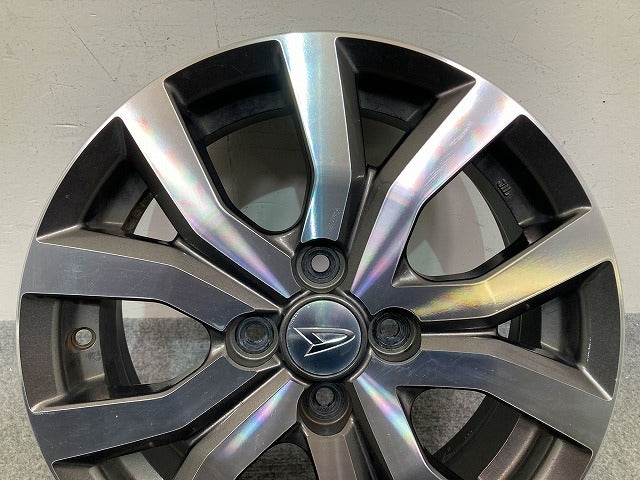 トール カスタム M900S/M910S 純正 ホイール 1本のみ 15x5J/ET40/4穴 4H/PCD100/ハブ径54mm ダイハツ(148084)