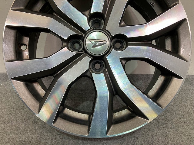 トール カスタム M900S/M910S 純正 ホイール 1本のみ 15x5J/ET40/4穴 4H/PCD100/ハブ径54mm ダイハツ(148084)
