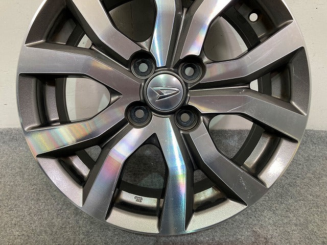トール カスタム M900S/M910S 純正 ホイール 1本のみ 15x5J/ET40/4穴 4H/PCD100/ハブ径54mm ダイハツ(148086)