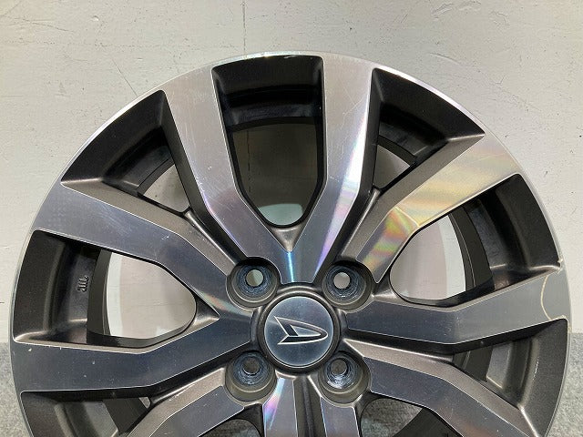 トール カスタム M900S/M910S 純正 ホイール 1本のみ 15x5J/ET40/4穴 4H/PCD100/ハブ径53mm ダイハツ(148088)