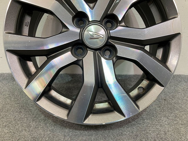 トール カスタム M900S/M910S 純正 ホイール 1本のみ 15x5J/ET40/4穴 4H/PCD100/ハブ径53mm ダイハツ(148088)