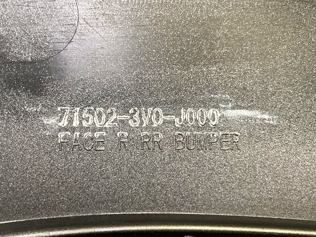 ZR-V/ZRV RZ3/RZ4/RZ5/RZ6 右 リア コーナーバンパー/コーナーパネル 71502-3V0-J000 スーパープラチナグレーメタリック NH905M(148106)
