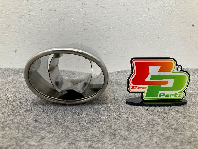 新車取り外し!ハリアー 80系/MXUA80/MXUA85 ハイブリッド/AXUH80/AXUH85 PHEV/AXUP85 純正  マフラー カッター メッキ トヨタ(148110)