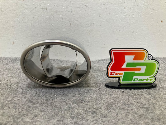 新車取り外し!ハリアー 80系/MXUA80/MXUA85 ハイブリッド/AXUH80/AXUH85 PHEV/AXUP85 純正  マフラー カッター メッキ トヨタ(148110)