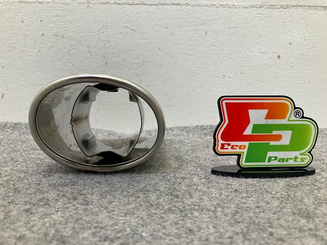 新車取り外し!ハリアー 80系/MXUA80/MXUA85 ハイブリッド/AXUH80/AXUH85 PHEV/AXUP85 純正  マフラー カッター メッキ トヨタ(148114)