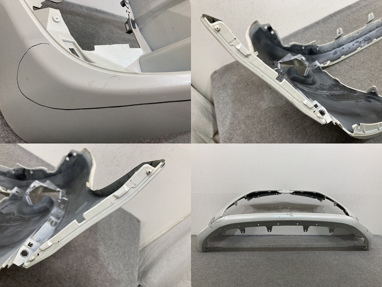 シエンタ 170系/NSP170G/NCP175G/NHP170G 純正 フロント バンパー 52119-52891 ホワイトパールクリスタルシャイン 070 トヨタ(148120)
