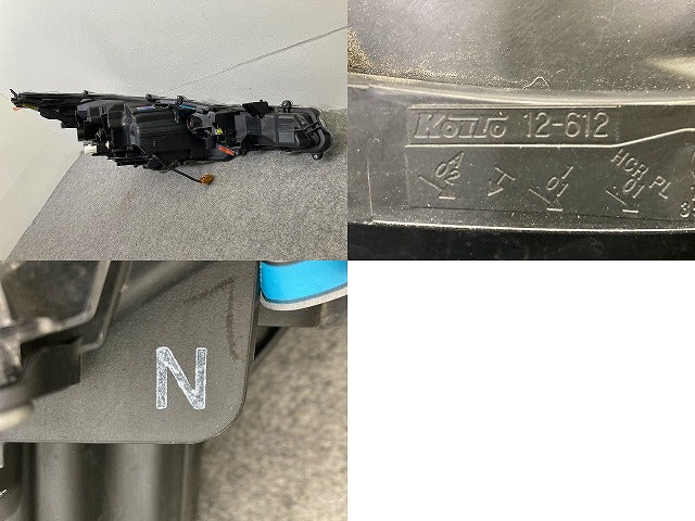 ジャンク!カローラ スポーツ 210系/NRE210H/NRE214H/ZWE211H/ZWE213H/ZWE219H/MZEA12H 純正 左 ヘッドライト LED 刻印N 12-612(148157)
