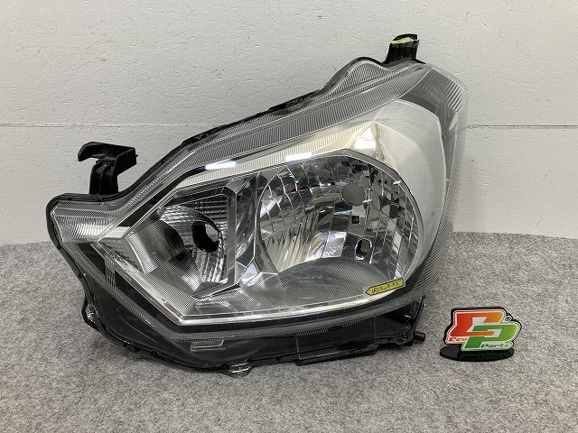 ミライース LA350S/LA360S 純正 左 ヘッドライト/ランプ ハロゲン レベライザー KOITO 100-69043 ダイハツ(148170)