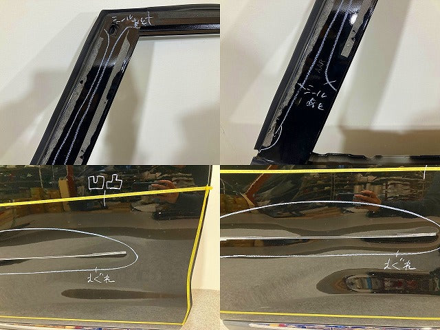 ムラーノ Z51/PNZ51/TNZ51/TZ51 後右 ドア サイドパネル付 スーパーブラック KH3 日産(148179)