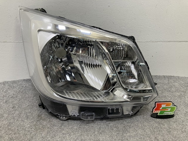 ムーヴ L150S/L152S/L160S 純正 右 ヘッドライト/ランプ ハロゲン レベライザー 刻印SR ICHIKOH 1912 ダイハツ(148188)
