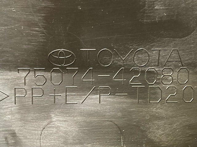 新車取り外し!RAV4 ラブ4 60系/AXAN64 左 フロント ドア サイドステップ/サイドスカート 75074-42080 素地 トヨタ(148197)