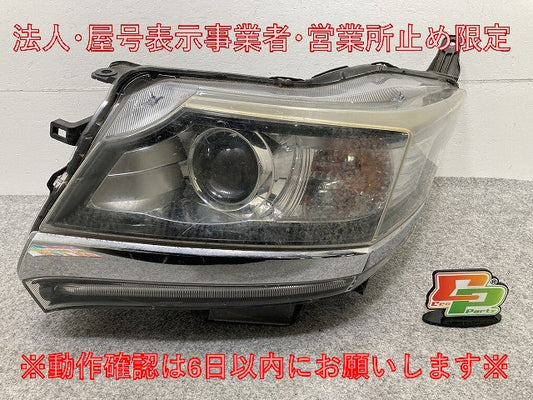 N-WGN/NWGN/Nワゴン カスタム JH1/JH2 純正 左 ヘッドライト キセノン HID レベライザー バラスト AFS無 刻印S 100-62161 メッキ ホンダ