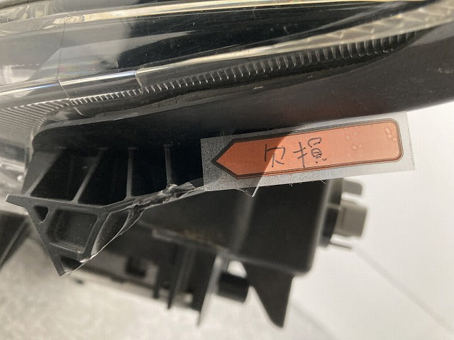 N-WGN/NWGN/Nワゴン カスタム JH1/JH2 純正 左 ヘッドライト キセノン HID レベライザー バラスト AFS無 刻印S 100-62161 メッキ ホンダ