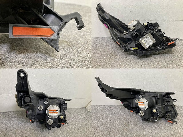 N-WGN/NWGN/Nワゴン カスタム JH1/JH2 純正 左 ヘッドライト キセノン HID レベライザー バラスト AFS無 刻印S 100-62161 メッキ ホンダ