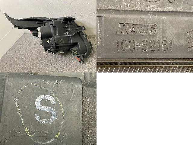 N-WGN/NWGN/Nワゴン カスタム JH1/JH2 純正 左 ヘッドライト キセノン HID レベライザー バラスト AFS無 刻印S 100-62161 メッキ ホンダ