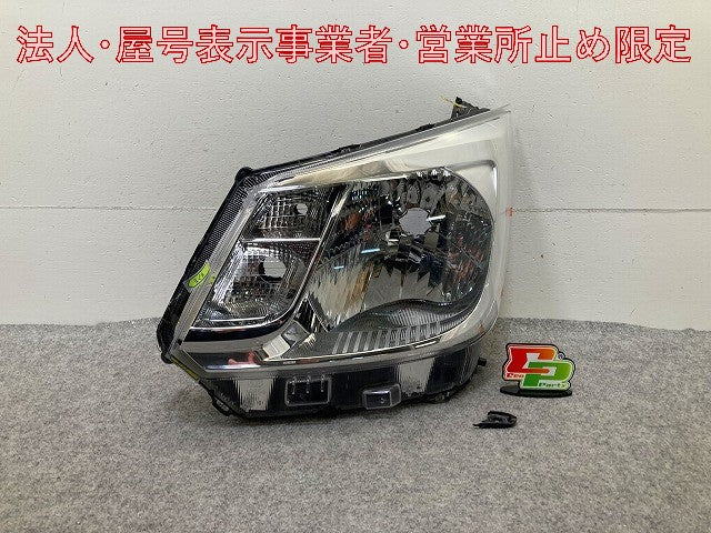 ムーヴ LA150S/LA160S 純正 左 ヘッドライト/ランプ ハロゲン レベライザー 刻印SL ICHIKOH 1912 81170-B2570 ダイハツ(148217)