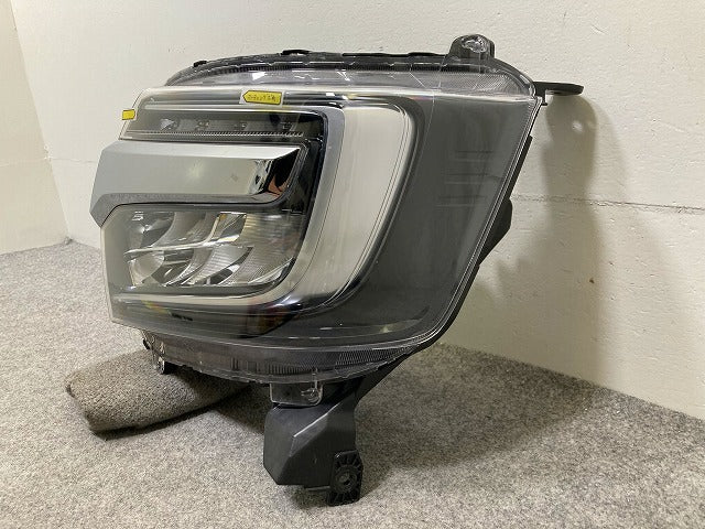 N-BOX/NBOX Nボックス カスタム/JF3/JF4 純正 後期 左 ヘッドライト/ランプ LED レベライザー 刻印J STANLEY W3106 メッキ ホンダ(148221)