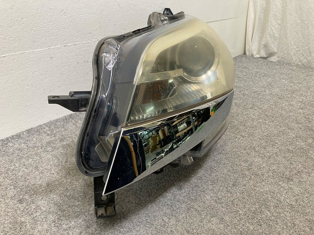 デイズ ルークス/eKスペース B21A/B11A 純正 前期 左 ヘッドライト/ランプ レベライザー AFS無 HID KOITO 100-67053 メッキ 日産(148230)