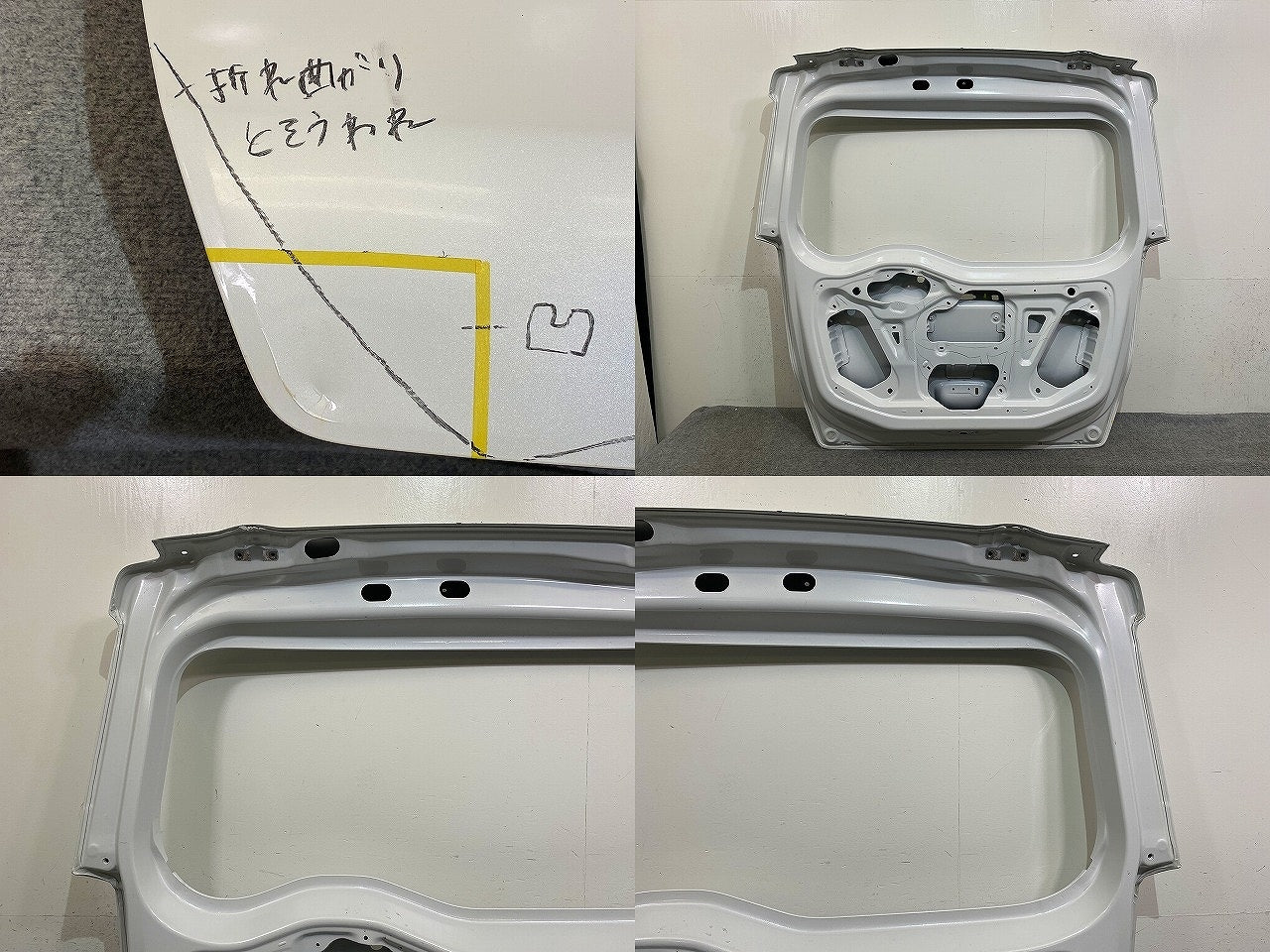 デイズ ルークス ハイウェイスター/B21A リアゲート/バックドア/リアハッチ ホワイトパール(3コートパール) SLN 日産(148236)