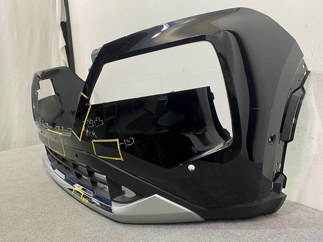 エクストレイル/X-TRAIL T33/SNT33 純正 フロント バンパー スポイラー付 62022 6RC0H ダイヤモンドブラック G41 日産(148246)