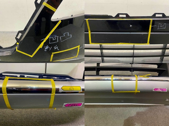 エクストレイル/X-TRAIL T33/SNT33 純正 フロント バンパー スポイラー付 62022 6RC0H ダイヤモンドブラック G41 日産(148246)