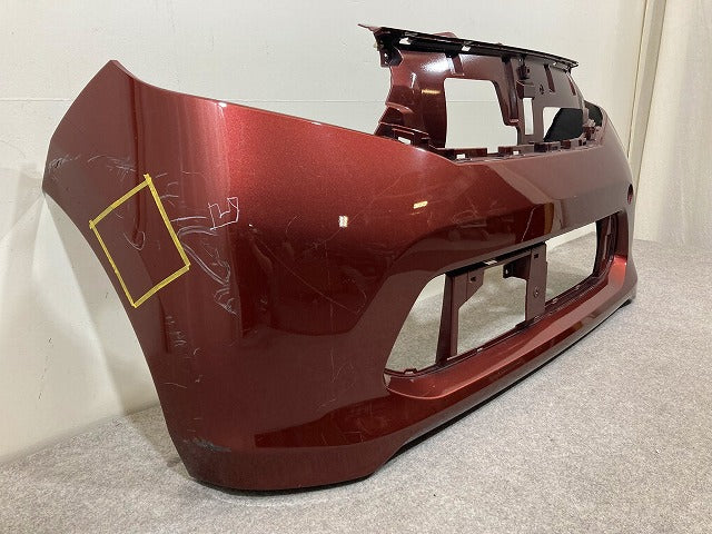 デイズ B21W 純正 前期 フロント バンパー 6400F607 レディッシュマルーン PM 日産(148255)