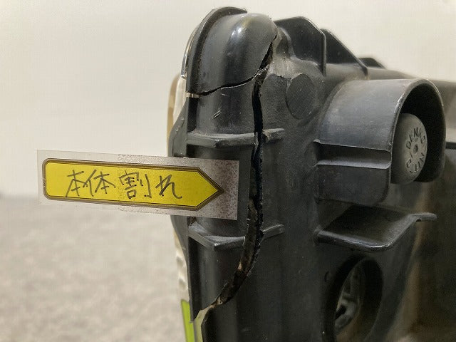 ジャンク!ファイター FK61F/62F/64/65F/66F/71F/72F/74F 純正 後期 左 ヘッドライト ハロゲン 刻印H KOITO 100-87909 三菱ふそう(148274)