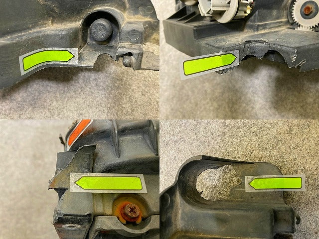 ジャンク!ファイター FK61F/62F/64/65F/66F/71F/72F/74F 純正 後期 左 ヘッドライト ハロゲン 刻印H KOITO 100-87909 三菱ふそう(148274)