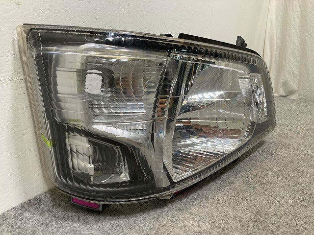 ダイナ/トヨエース/デュトロ 純正 後期 右 ヘッドライト/ランプ ハロゲン レベライザー 刻印A KOITO 37-21 トヨタ(148278)