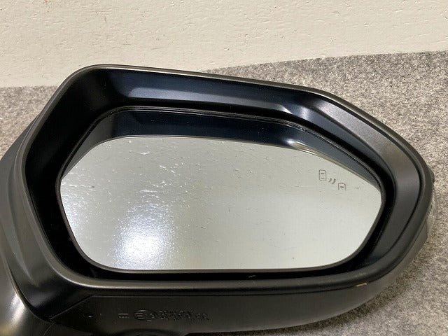 アクア/AQUA MXPK10/MXPK11/MXPK15/MXPK16 純正 右 ドアミラー 13線 カメラ付 TOKAI RIKA 049850/52-287 ダークグレー 1L7 トヨタ(148289)